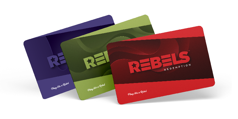 Rebels Redemption Rewards Cards