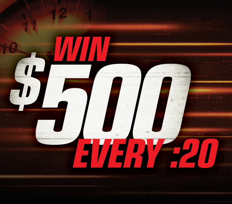Win $500 Every :20