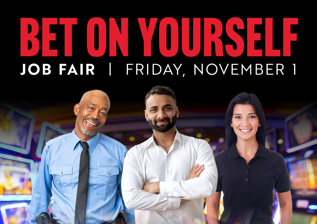 Bet On Yourself | Job Fair | Friday, November 1