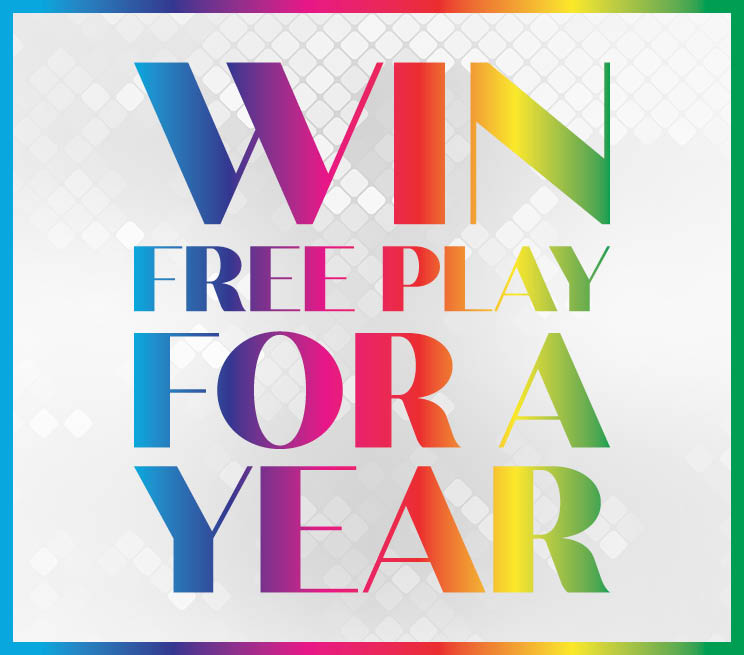 Win free play for a year