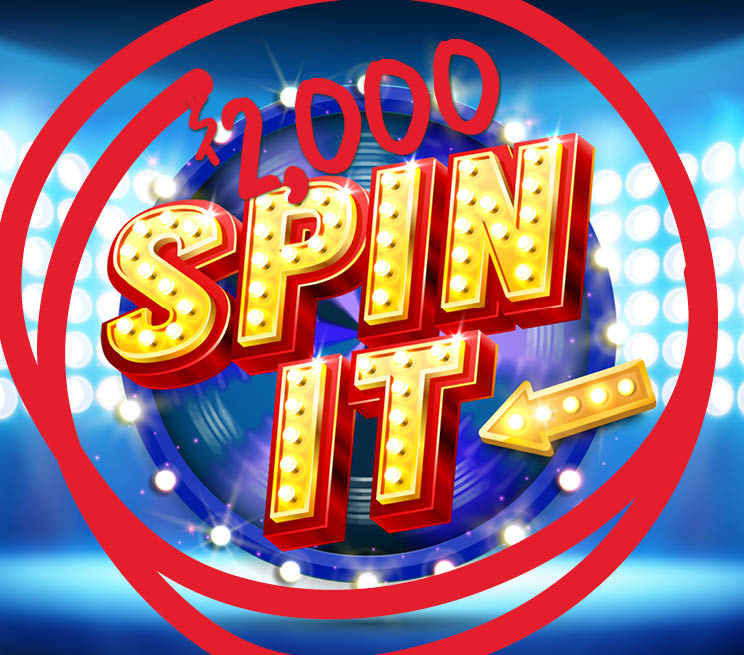 $2,000 Spin It