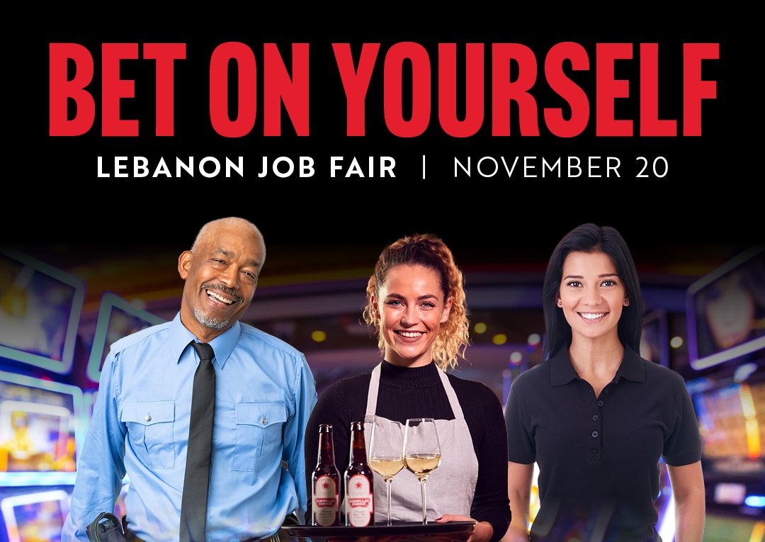 Bet on Yourself | Lebanon Job Fair | November 20