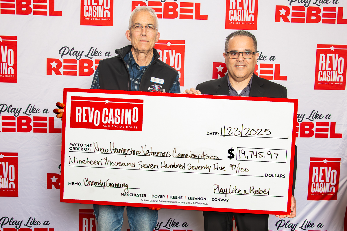 Keene Charitable Gaming Donation