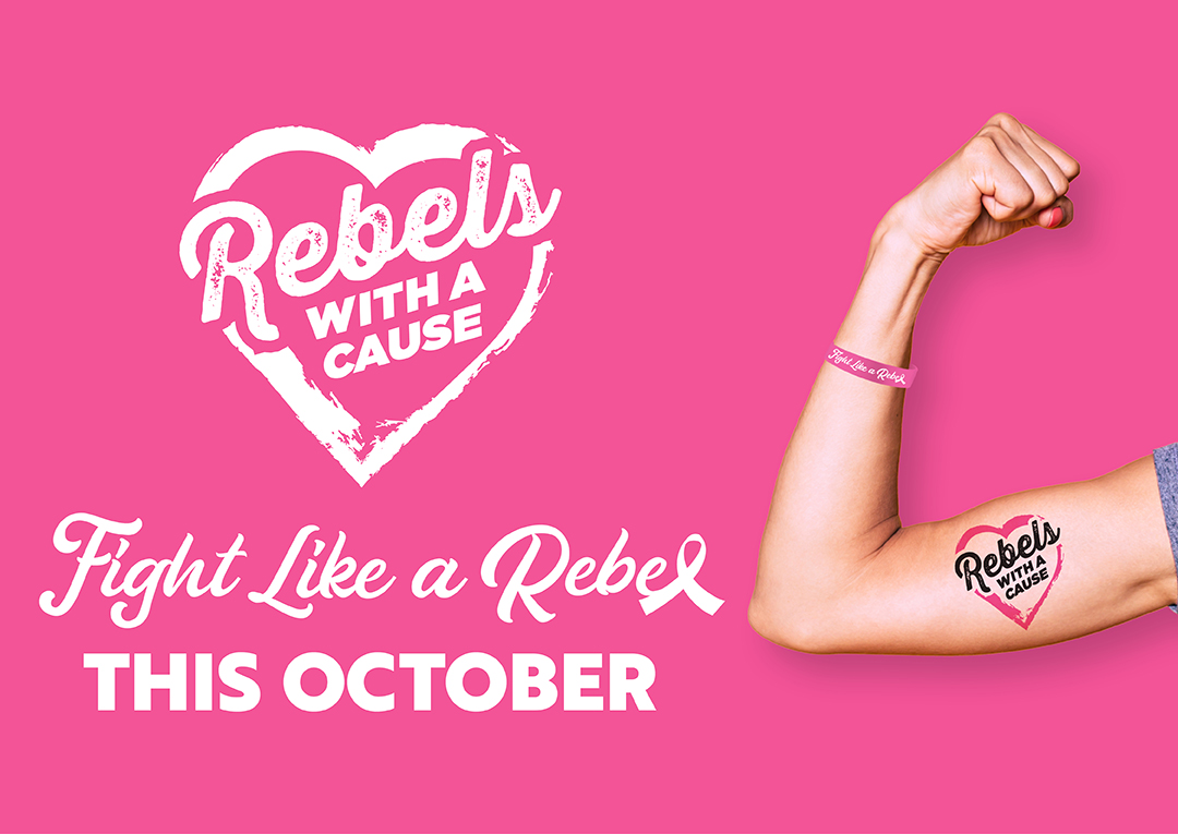 Rebels with a Cause Fight Like A Rebel THis October