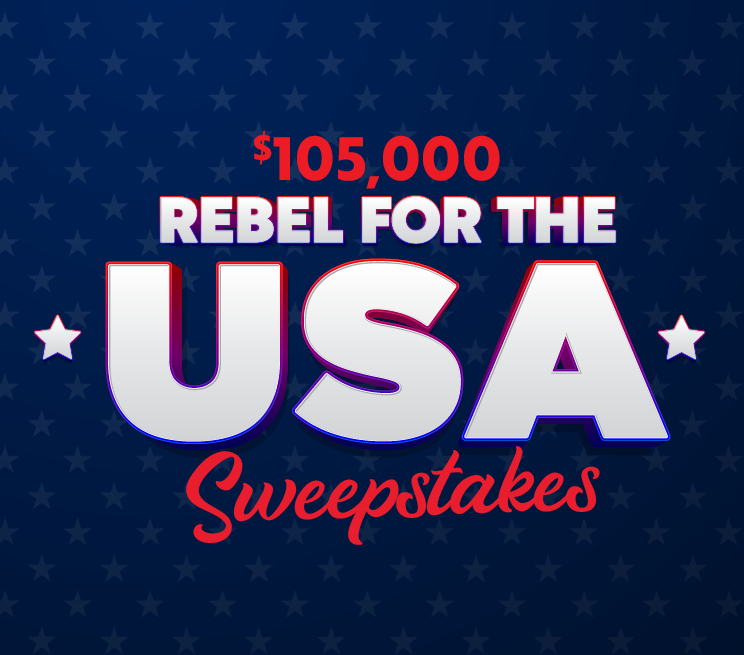 $105,000 Rebel For The USA Sweepstakes