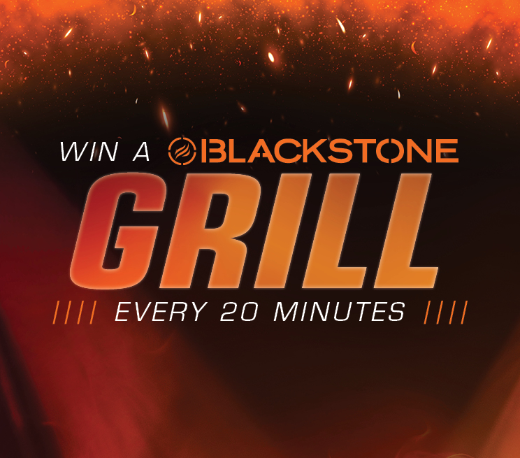 Win Aa Blackstone Grill Every 20 Minutes