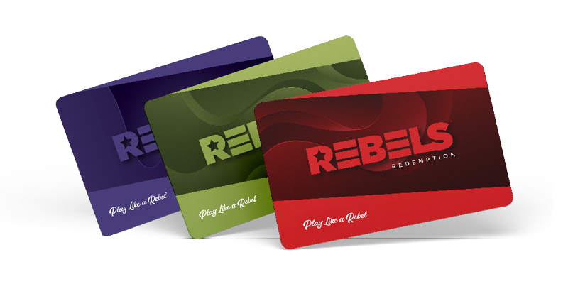 Rebels Redemption Rewards Cards